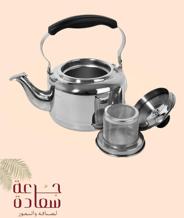 1L Stainless Steel Infuser Teapot