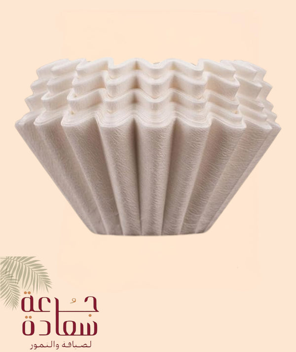 Small Wave Type Coffee Filter Paper - High Quality Drip Coffee Filter 